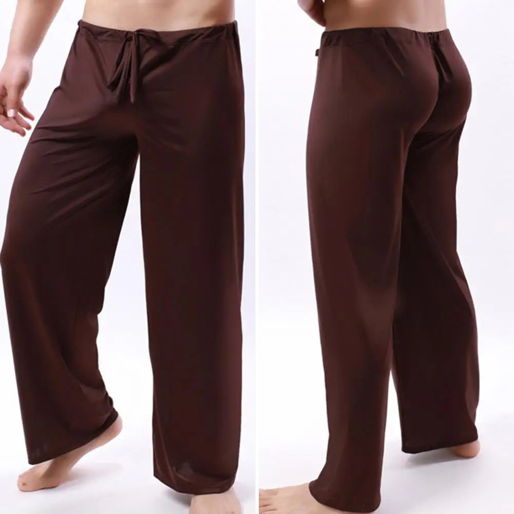 Men Sweatpants Trendy Soft Pajama Pants For Men Quick Dry Straight Full Length Men Gym Pants Men Clothing