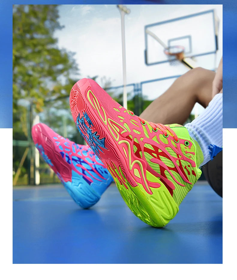 Men’s Autumn Basketball Sneakers | Warm Outdoor Fashion Anti-Slip Training Shoes