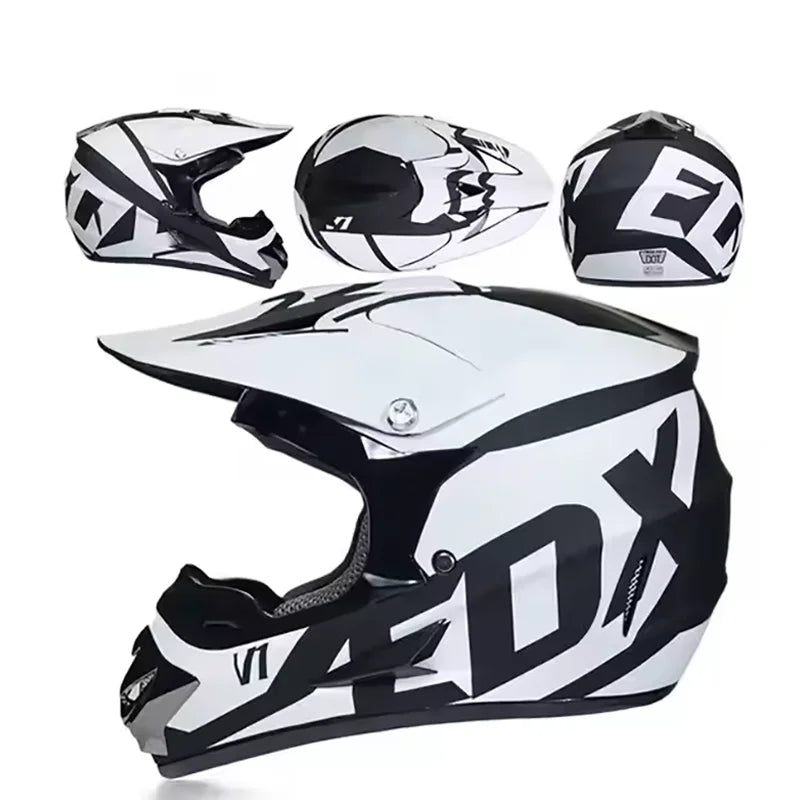 Youth Motocross Helmet – Lightweight & Safe for Off-Road, Karting, Downhill & Cross Biking