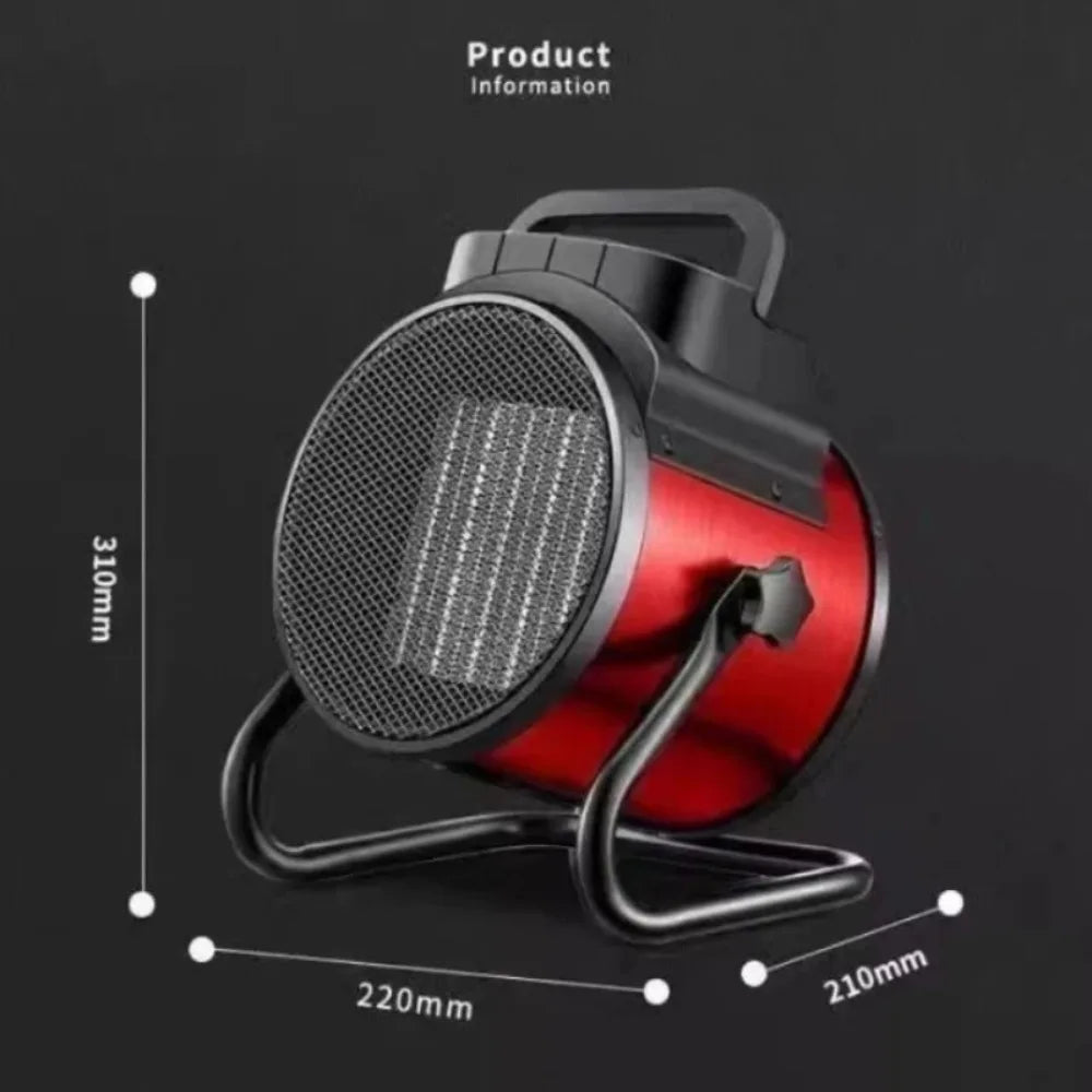 Smart Temperature-Controlled Fan Heater Fast Heating with Smart Thermostat Multi-Purpose Heater For Home And Commercial Use