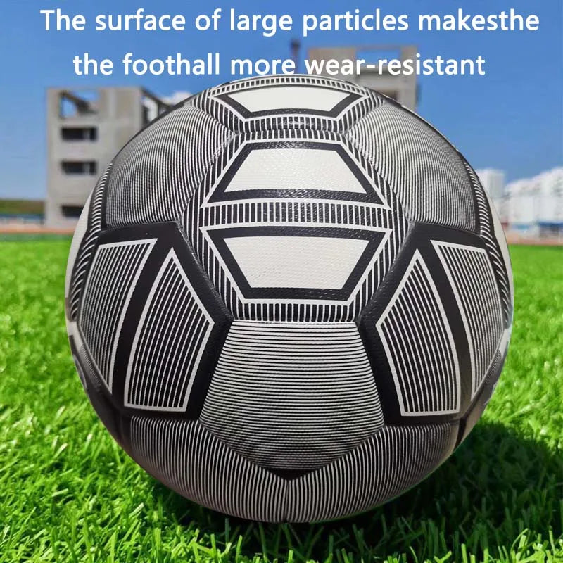 Professional Size 5 Soccer Ball - Seamless Waterproof PU Match Football