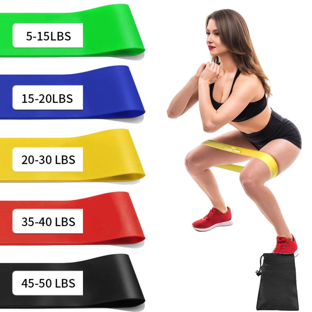 Resistance Bands for Working Out Elastic Loop Bands for Pilates Yoga