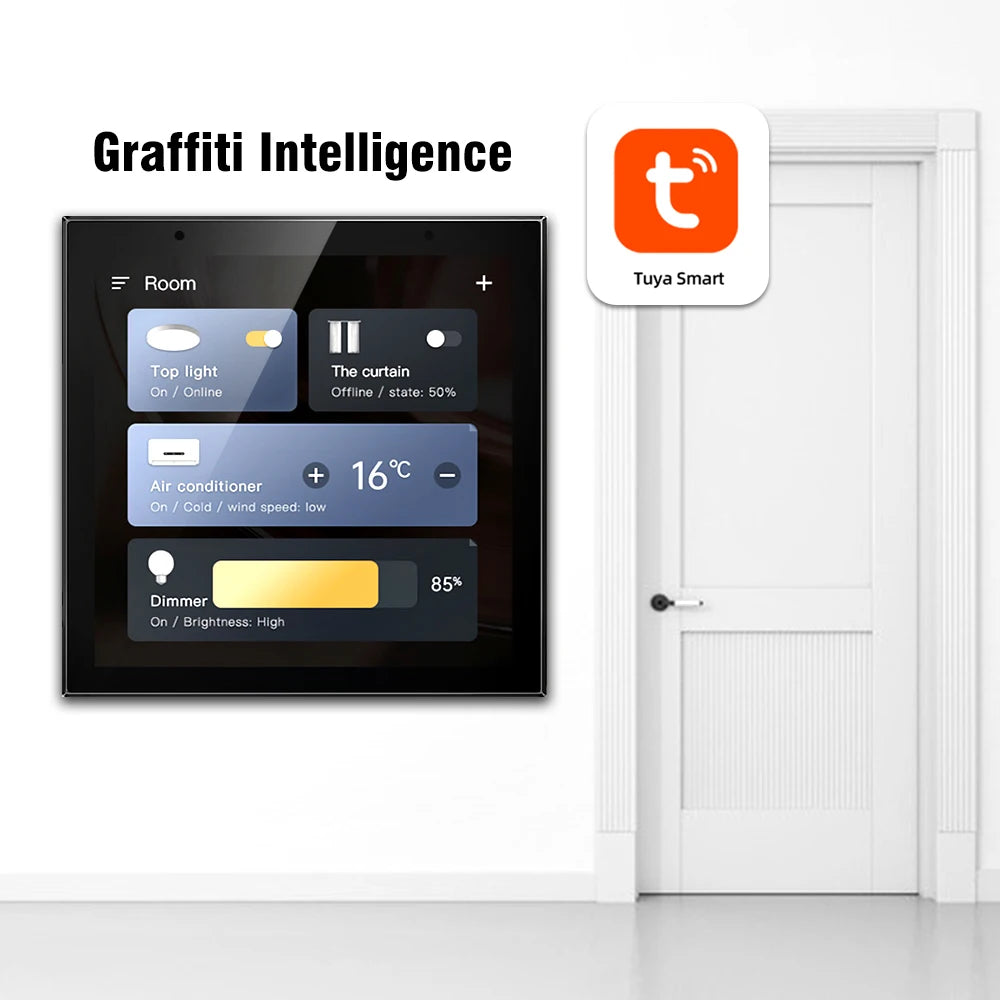 Tuya Smart Home Control Panel Controls All Tuya Smart Products Such As Home Smart Speakers and Lights Smart Home Automation