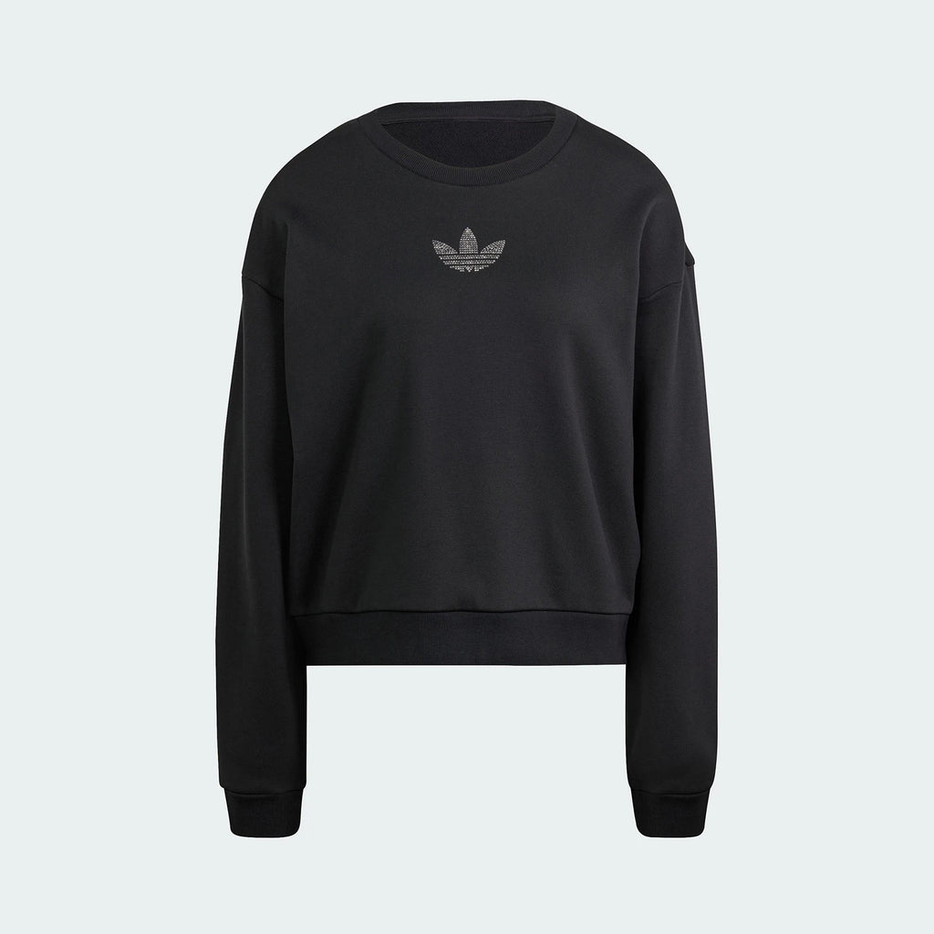 Trefoil Women's Knit Casual Sport Long-Sleeve Sweatshirt IT9662