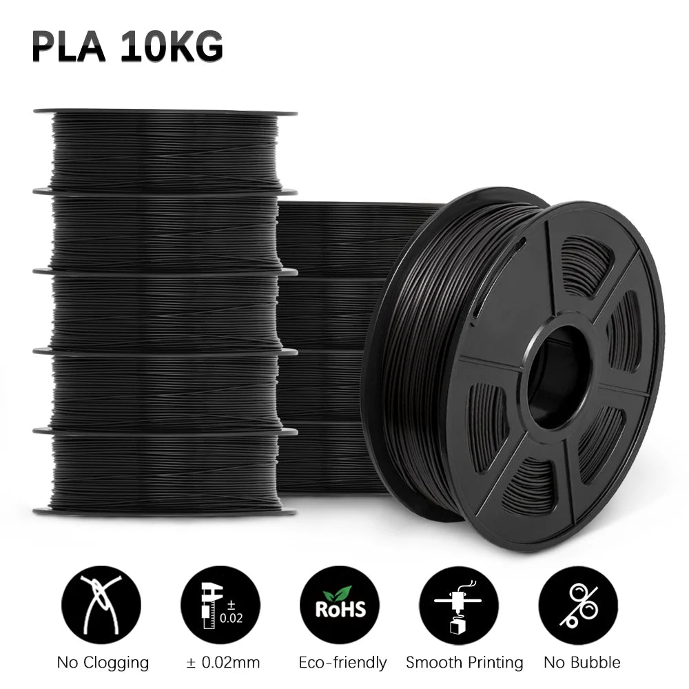 SUNLU 3D Printer Filament 1.75mm PLA and Other Material Options