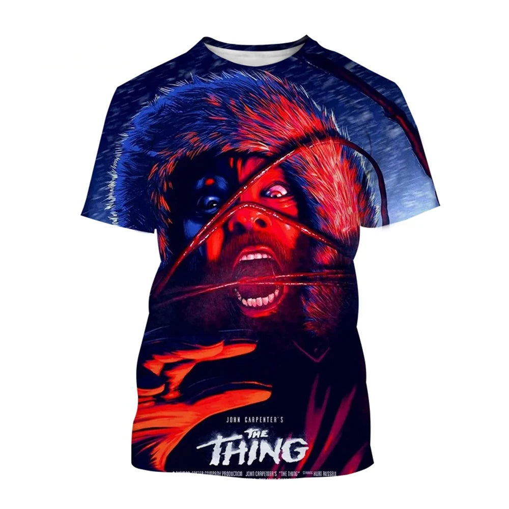 Trendy 3D Printed T-Shirt – Breathable Casual Summer Streetwear