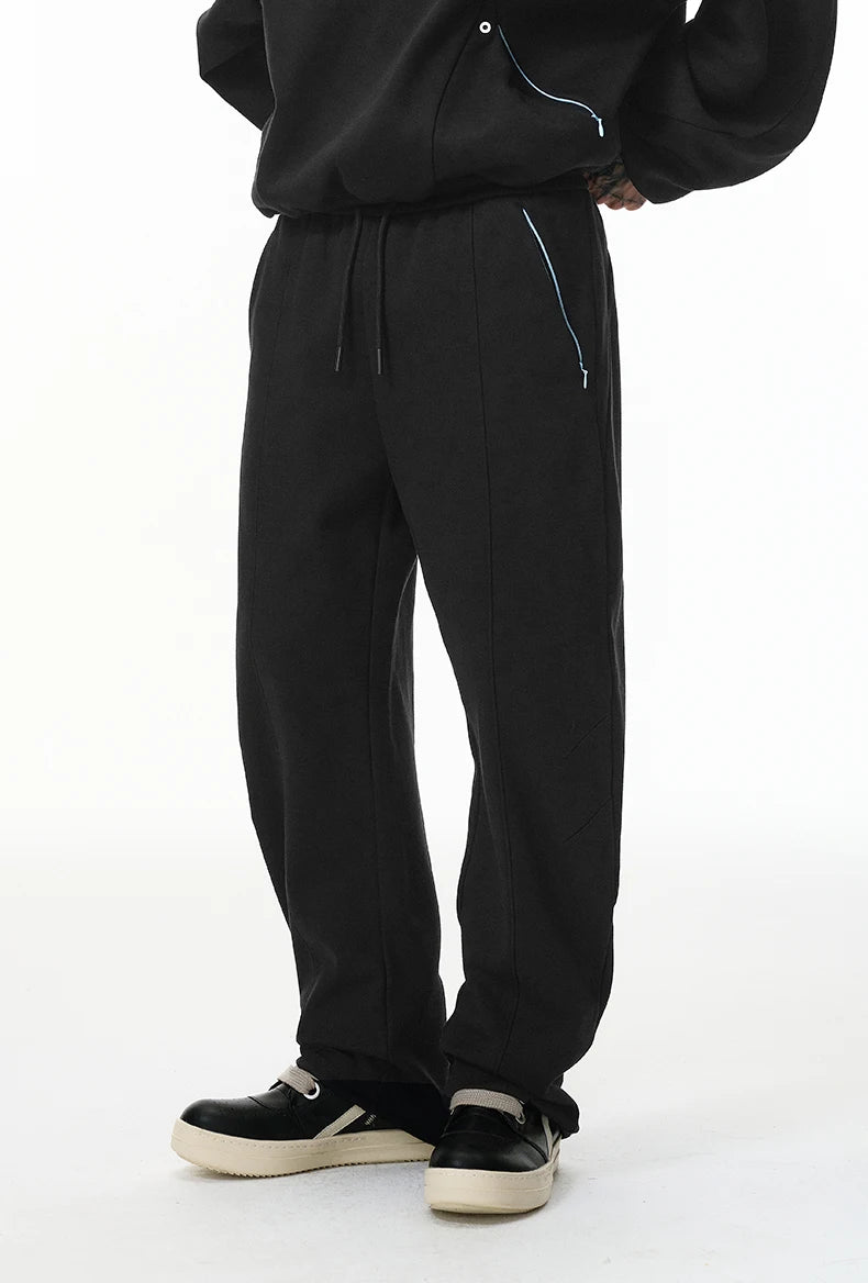 Inflation Men Tech Fleece Hoodie Tracksuit – 2025 Winter Warm Zip Up Jacket and Blade Pants Set