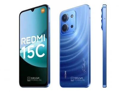 Xiaomi Redmi 15C 256GB/8GB 6.9 Ram 50MP/8MP - Midnight Black (Global) Dual Sim - trendingshoping.com
