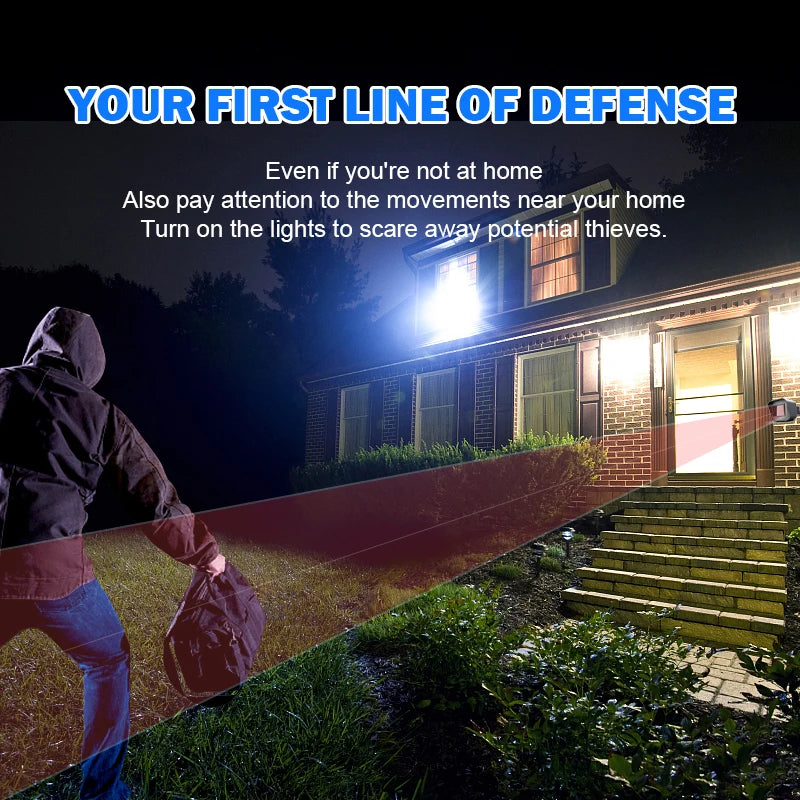 Smart Outdoor Home Security Weather Resistant Wifi Motion Sensor Detector With App Notifications Alexa Compatible