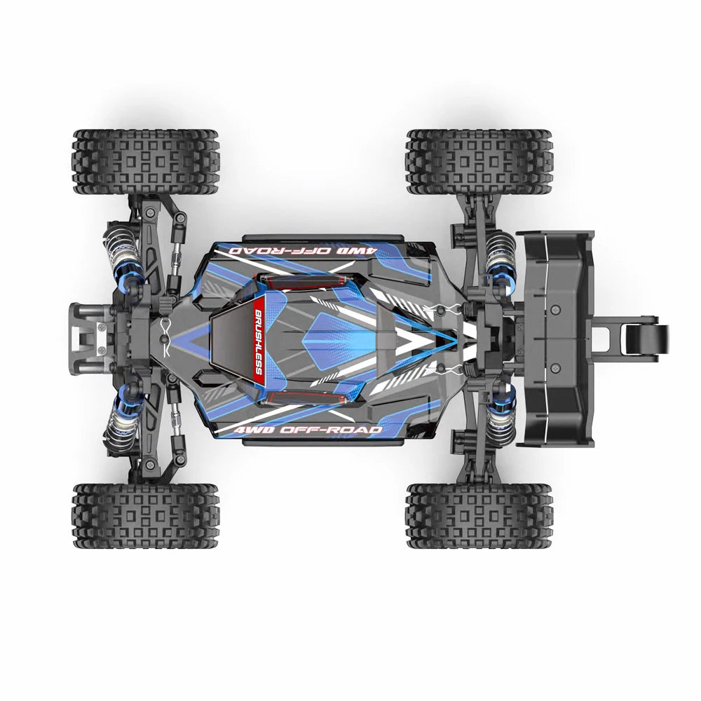 MJX Hyper Go 16207 Brushless Rc Car 70KM/H High Speed Remote Control Truck 1/16 2.4G 4WD Racing Car Off-Road  Drift Cars - trendingshoping.com