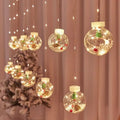 Christmas Wish Ball LED Fairy Curtain Light String Wedding Holiday Garland Lamp
