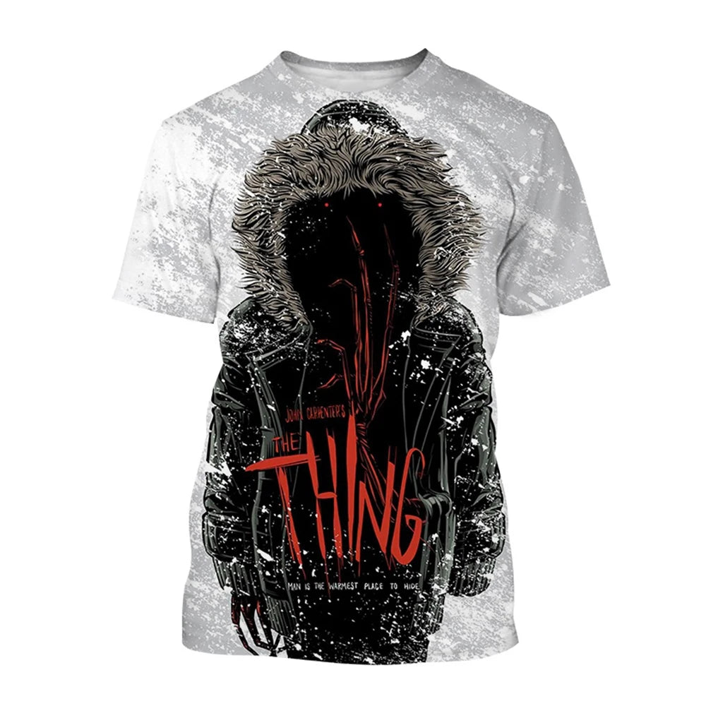 Trendy 3D Printed T-Shirt – Breathable Casual Summer Streetwear