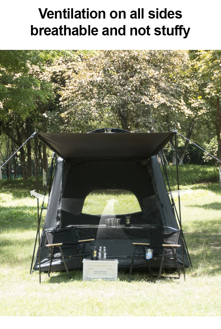 Large Camping Tent For 8 To 12 Person Two Room Waterproof Windproof Outdoor Family Tent With Rainfly Instant Cabin Use