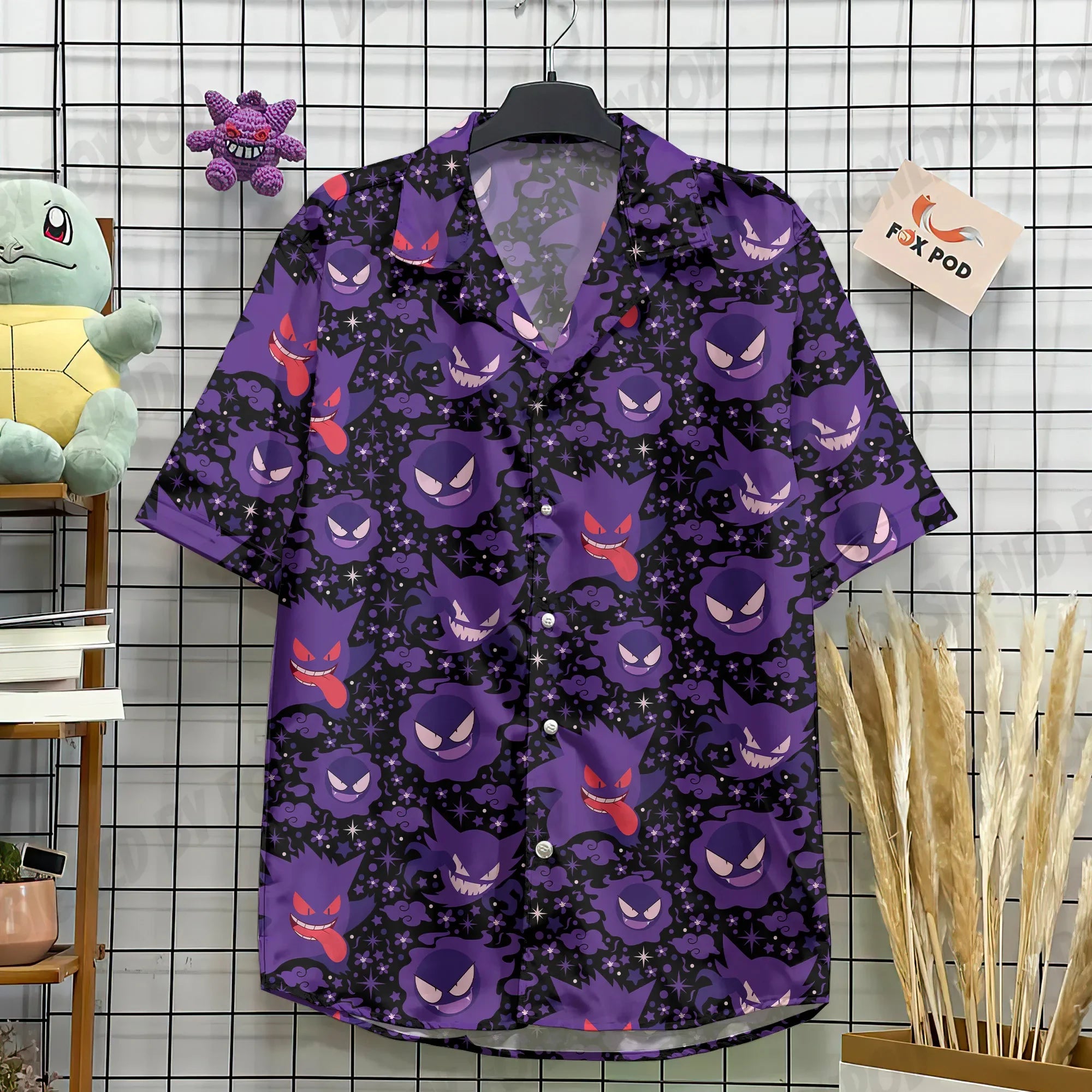 Men's Hawaiian Shirts For Men Casual Cartoon 3D Printed Shirts Loose Short-sleeve Beach Blouses Oversize Tops Camicias homme