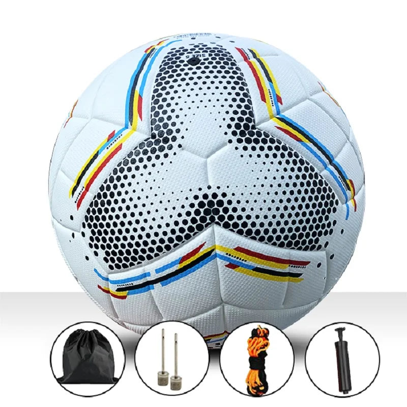 Professional Size 4 & 5 Soccer Ball - PU Wear-Resistant Training Football for Indoor/Outdoor