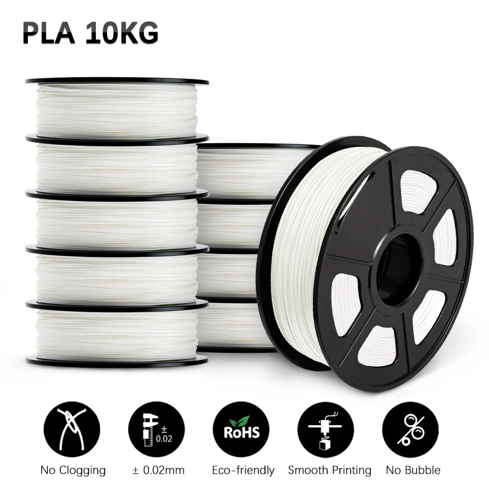 SUNLU 3D Printer Filament 1.75mm PLA and Other Material Options