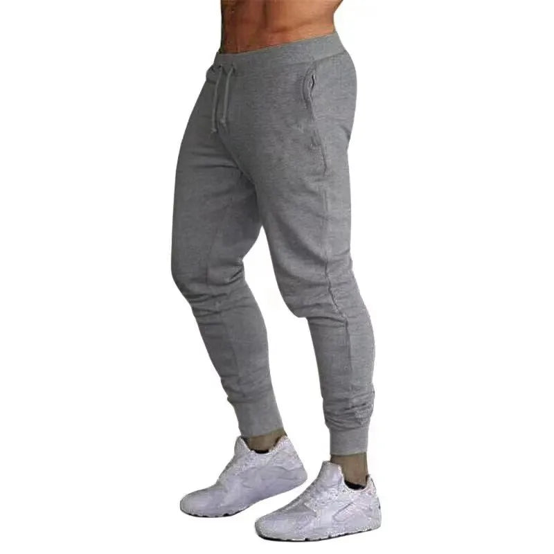 Men’s Performance Running Joggers - Spring/Autumn Lightweight Gym Workout Trousers