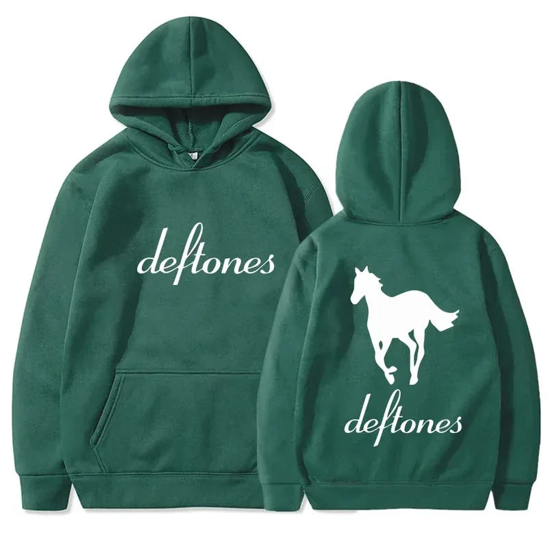 Deftones Hoodie – Unisex Harajuku Streetwear Long Sleeve Sweatshirt, Casual Fashion Pullover