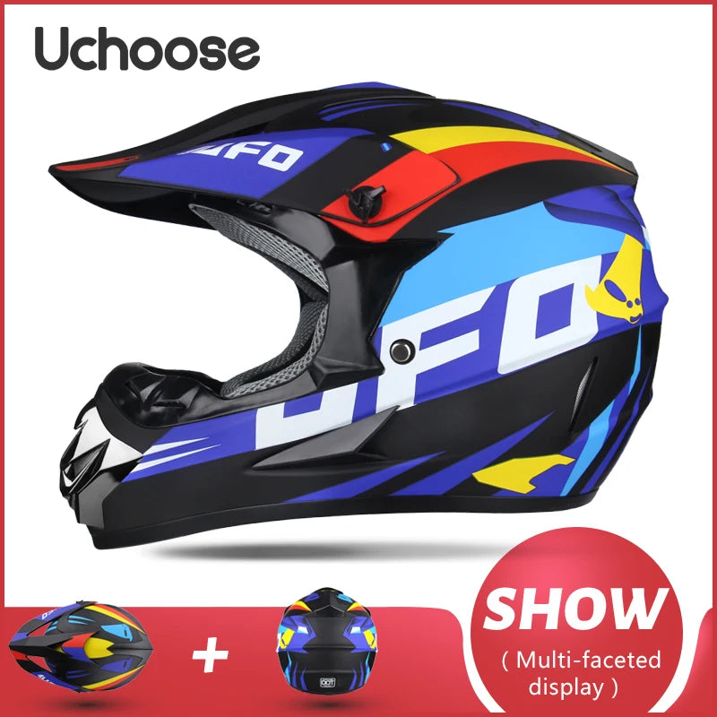 Motocross Motorcycle Helmet Adult Off Road Racing Enduro Helmet