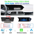 8.8" Display Touch Screen Android Radio Car Head Unit For Mercedes C Class W204 2011-2014 BT WIFI GPS Navi Wireless Carplay Auto - trendingshoping.com