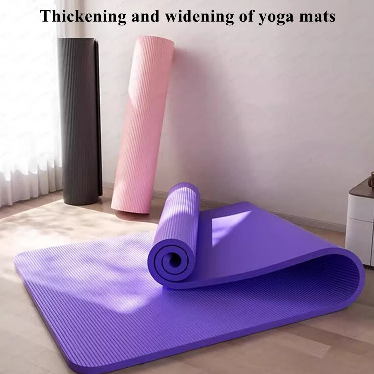 20MM 183x60cm Thick Yoga Mat Anti Slip Sport Fitness Mat for Exercise Yoga Pilates Gymnastics Fitness Equipment
