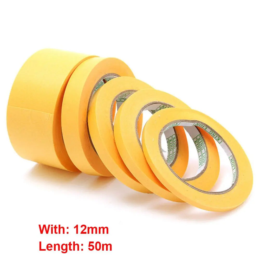 50M Masking Tape Adhesive DIY Painting Paper Painter Decor Craft General Purpose