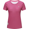 KELME Womens Running Short Sleeve Outdoor Marathon Sports T Shirt Lightweight Breathable Quick Dry Training Top