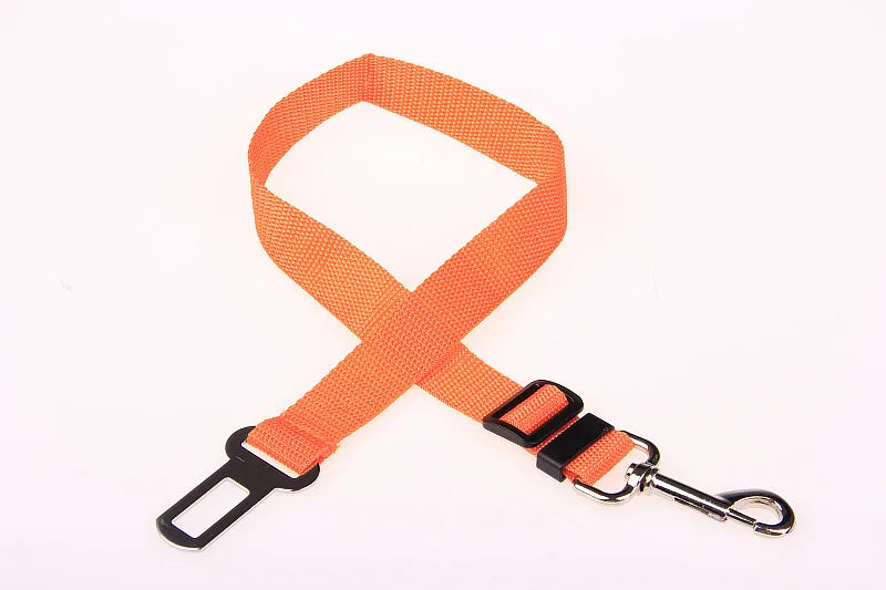 Adjustable Dog Cat Car Safety Belt Harness Leash