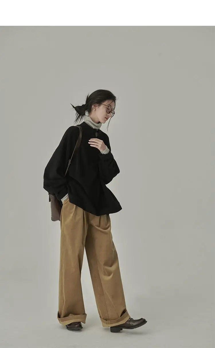 Striped T-shirts Women Spring Cozy Long Sleeved All-match Daily Elegant Classic Turtleneck Tops Hot Sales Korean Style Clothing