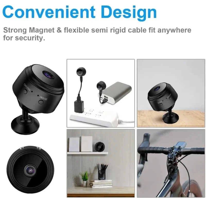 Smart Home Safety Wireless Security A9 HD Wifi Monitor Surveillance Cameras with Sensor Camcorder Web Video for Remote Access