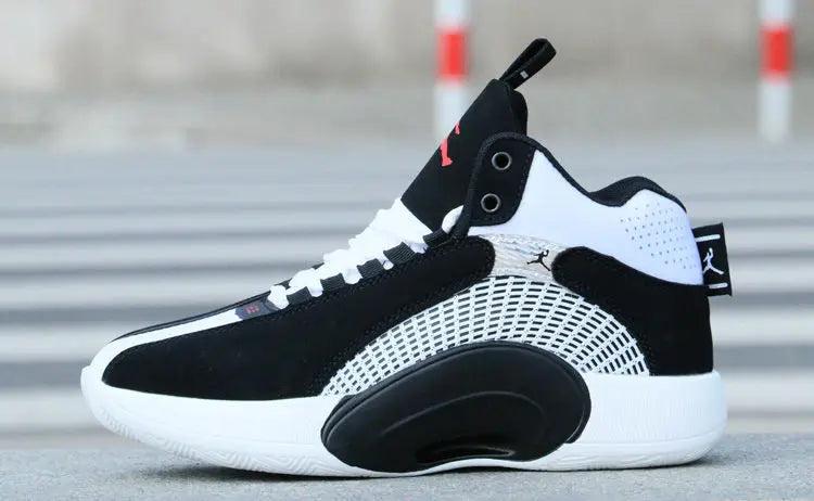 Winter Men’s Basketball Sneakers | Outdoor Non-Slip Youth Sports Training Shoes