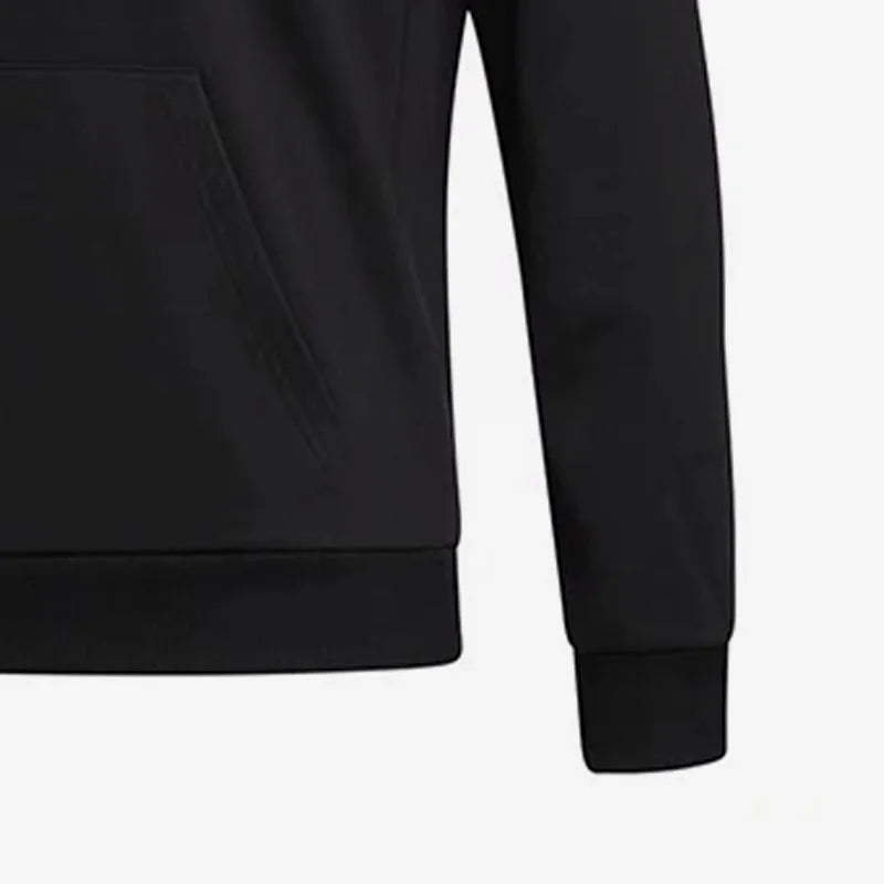 Core 18 Performance Fleece Hoodie - Thermal Winter Training Sweatshirt GH6663 - Black