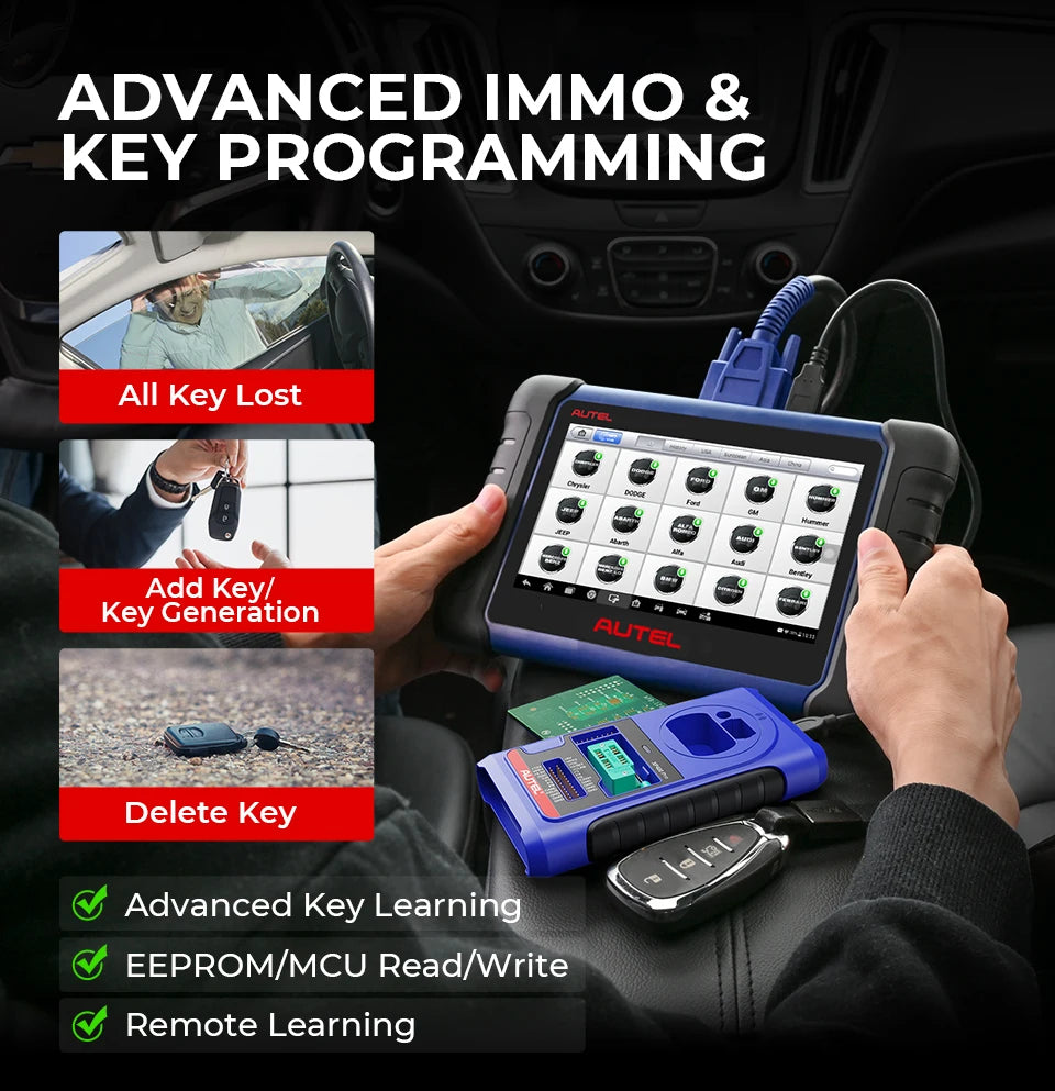 Autel MaxiIM IM508S XP400 PRO OBD2 Automotive Scanner IMMO Key Programming Diagnostic Tools For All Cars All-in-One Programmer - trendingshoping.com