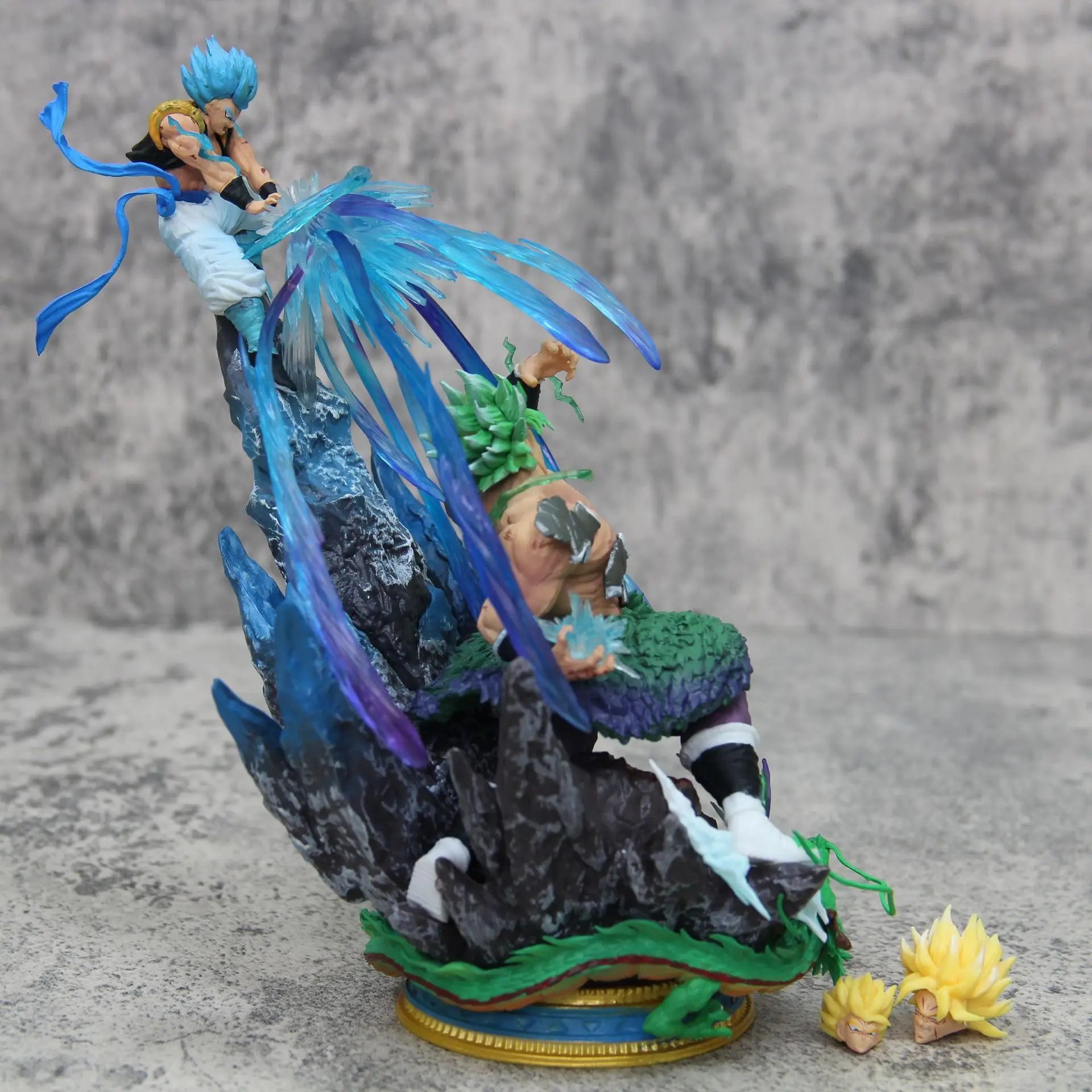 20cm Broli Vs Gogeta Anime Figure Dragon Ball Broli Figurine Statue Model Doll Desk Decoration Collectible Toys Christmas Gift - trendingshoping.com