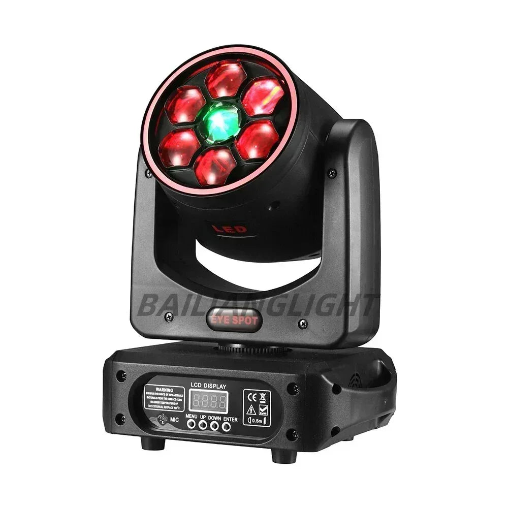 150W Bee Eye Moving Head Stage Light RGBW DMX512 DJ Party Light - trendingshoping.com