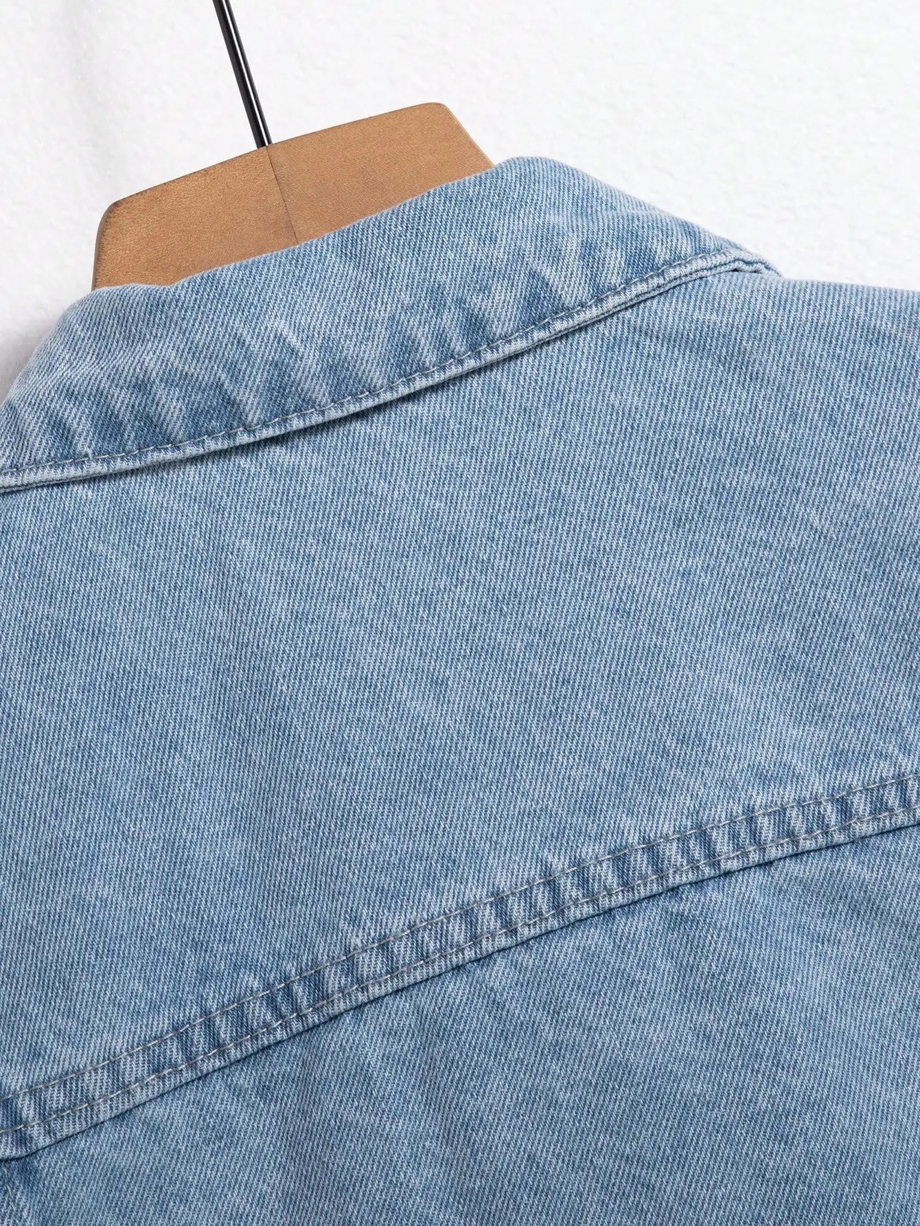 Men’s Blue Denim Jacket Spring Autumn Casual Fashion Coat