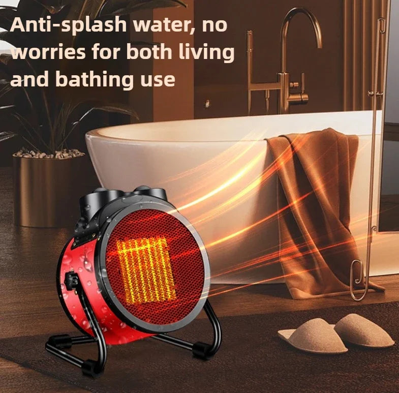 Smart Temperature-Controlled Fan Heater Fast Heating with Smart Thermostat Multi-Purpose Heater For Home And Commercial Use