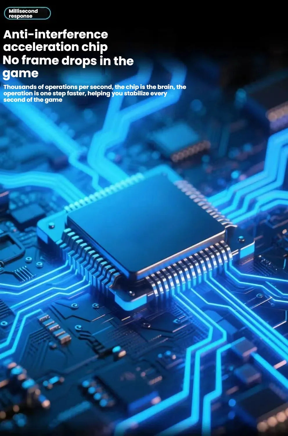 New M348 Wireless Bluetooth Gaming Mouse 6400DPI Lightweight Long Battery Life 2.4GHz Wireless Receiver