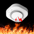 Independent Smoke Detector Sensor For Home Warehouse Security Smart Fire Alarm With Replaceable Battery