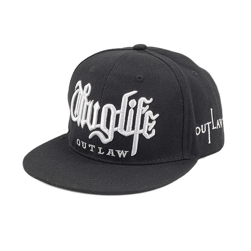 Fastball Embroidery HipHop Baseball Cap – Adjustable Snapback Hat for Adults