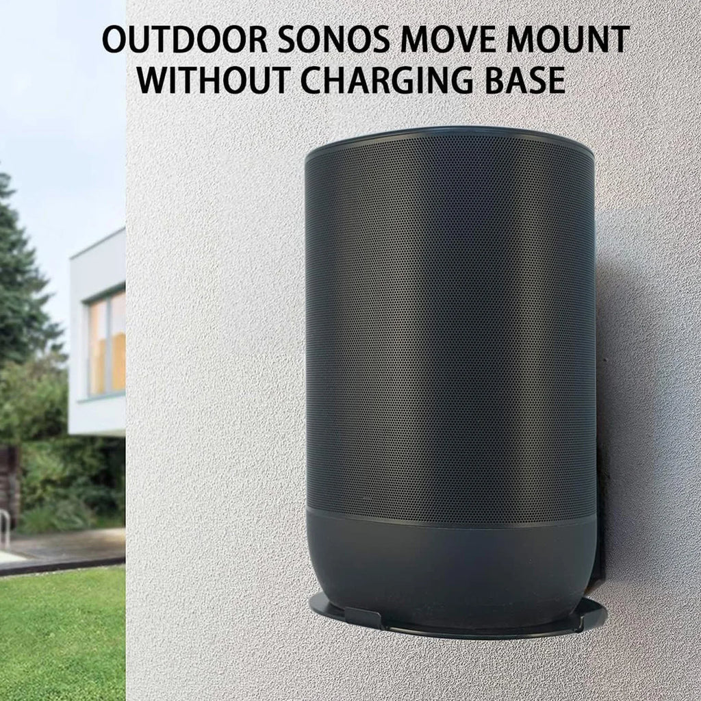 Speaker Mounting Shelf Heavy Duty Aluminum Alloy Speaker Wall Mount Weather Resistant for Move 2 for Bricks Masonry Wood Posts