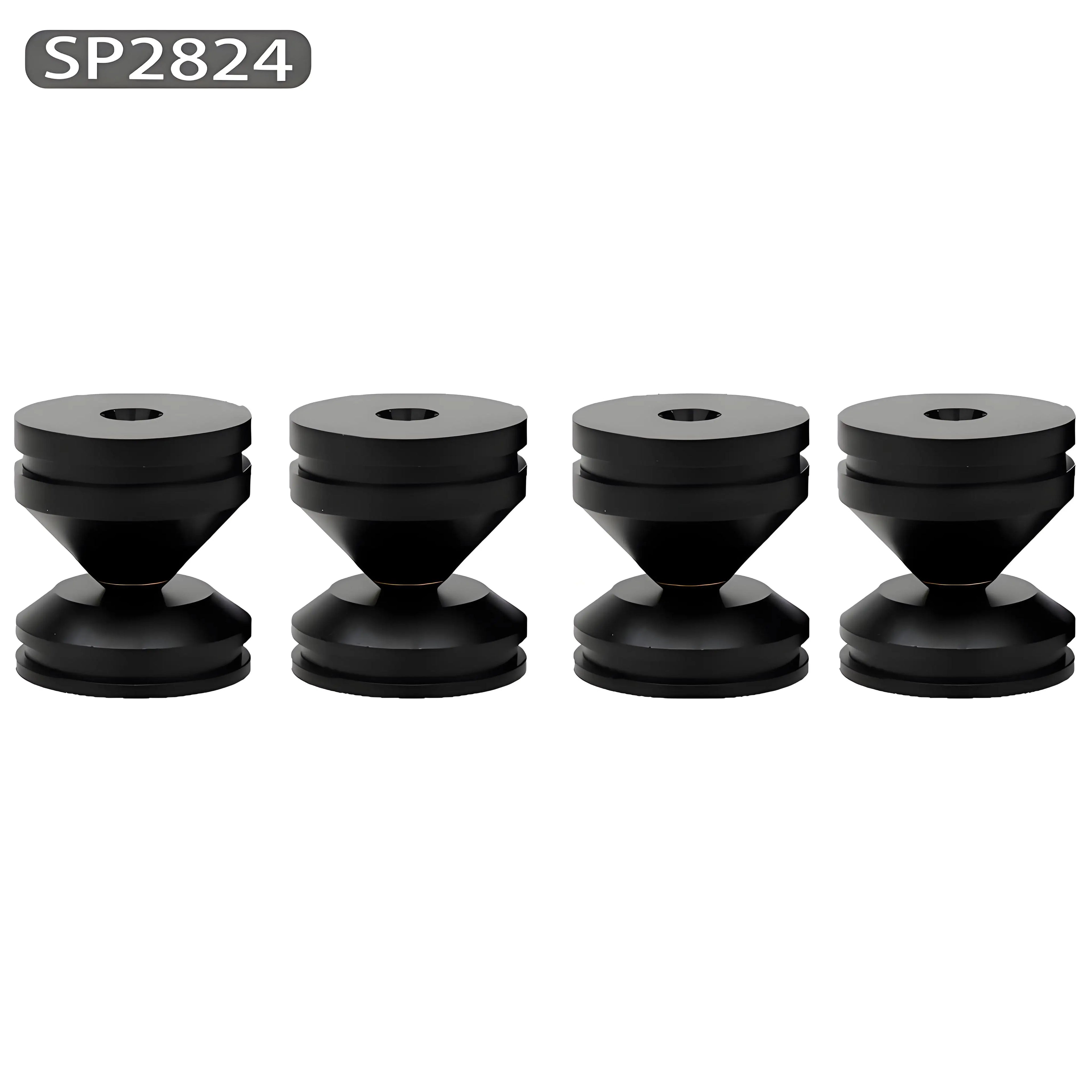 Speaker Stand Feet Foot Pad aluminium alloy metal Spikes Cone Floor Foot Nail for loudspeakers Shoes Spike shock absorber