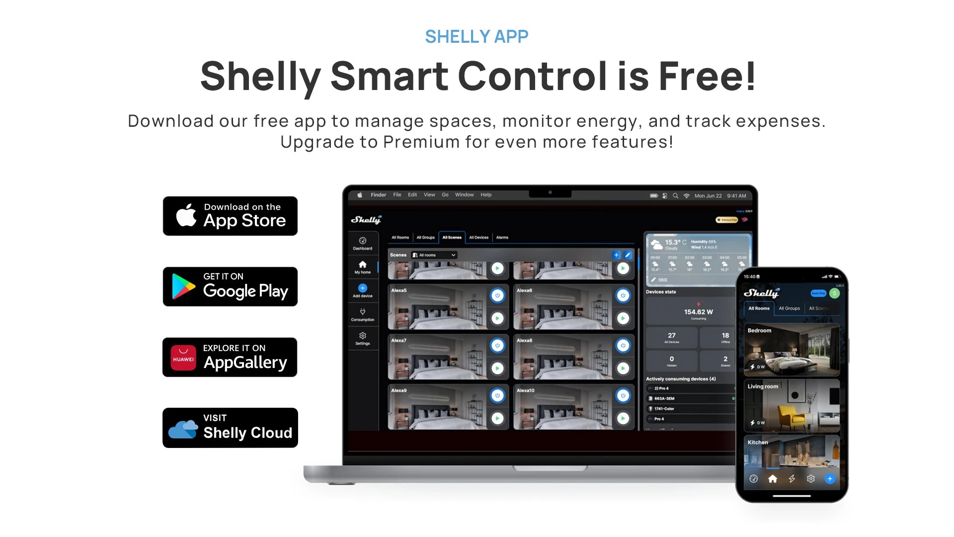 Shelly EM Gen3 Smart Home WiFi Connection Monitor Power Consumption Solar Energy Equipment Household Electricity Consumption