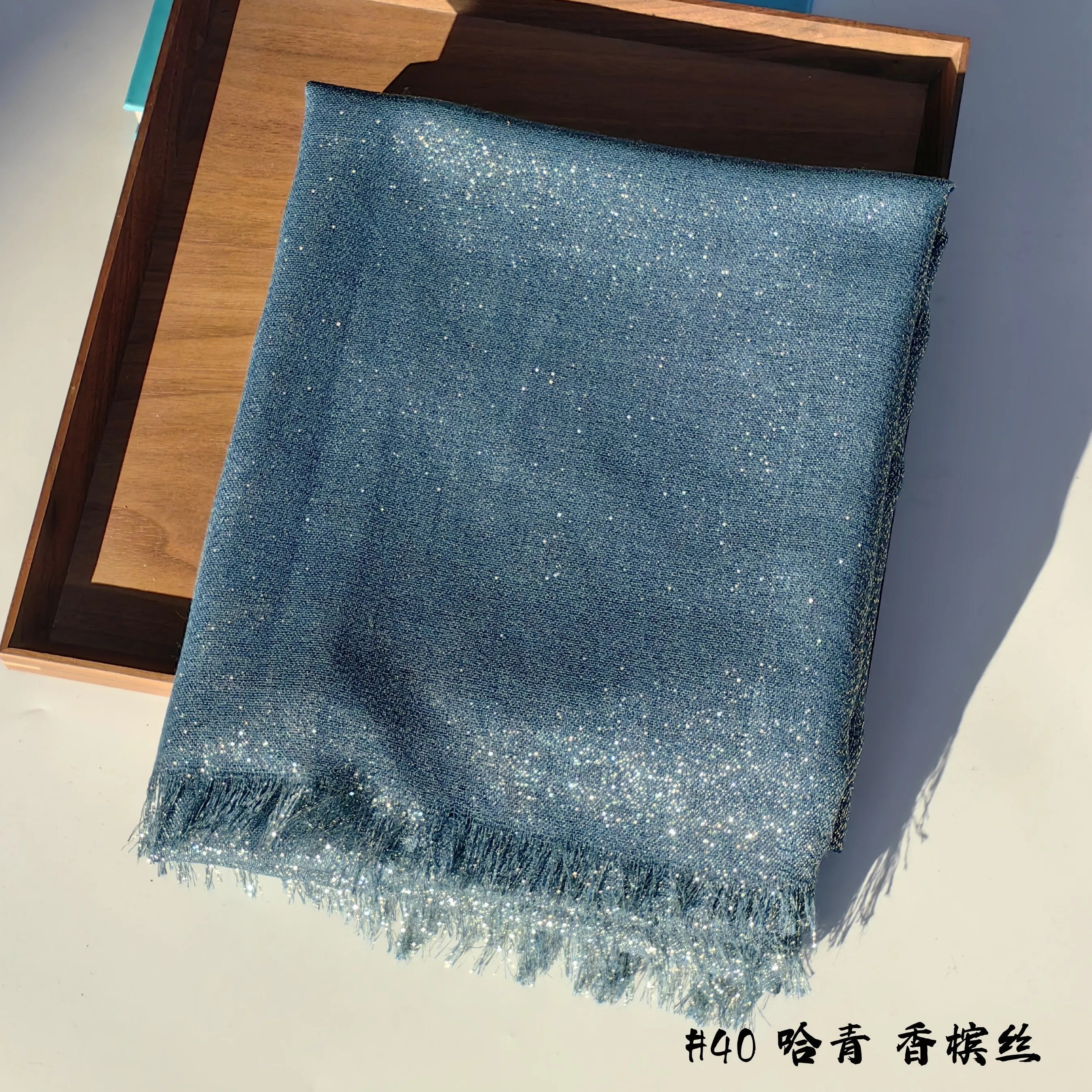 Lastest Brand Design Scarf Shiny Solid Color Shawls Rayon Fabric Gold Silk Silver Wire Head Shawl Fringe Hijab For Women