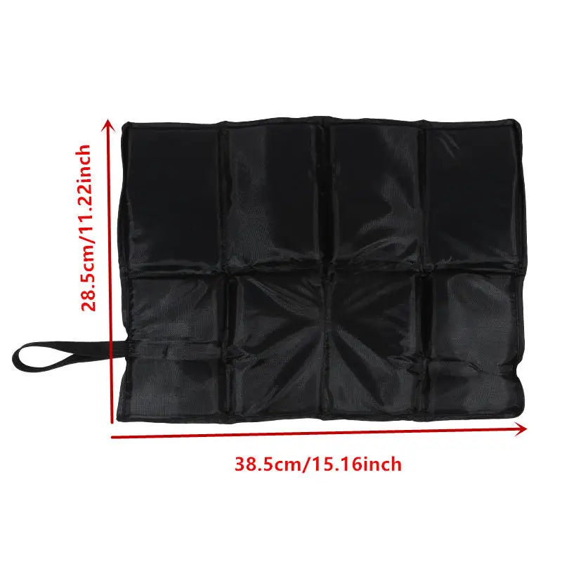 Folding Camping Mat Portable Outdoor Oxford Cloth Waterproof Sitting Pad Hiking Small Seat Mat