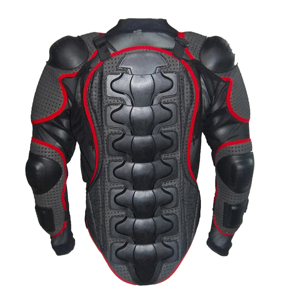 Men's Motorcycle Jacket with Full Body Armor for Off-road Motocross Racing Protection Gear