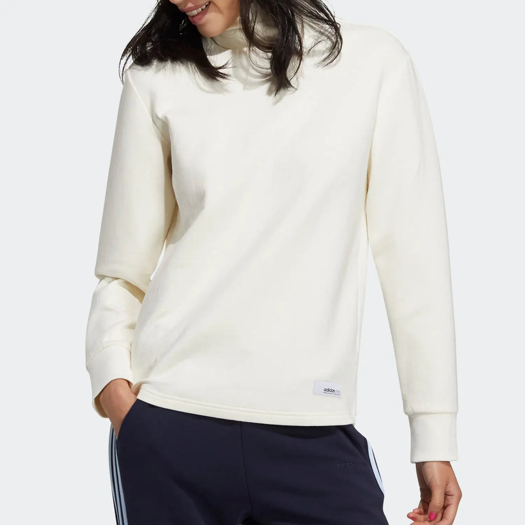 GP5498 Women's High Neck Performance Hoodie - Thick Micro-Elastic Sport Pullover - Thermal Athletic Knitwear for Women