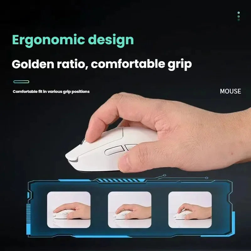 A New Generation M348 Lightweight Wireless Bluetooth Mouse 6-speed 6400DPI1K Return Rate Ultra-low Delay E-sports Sensor