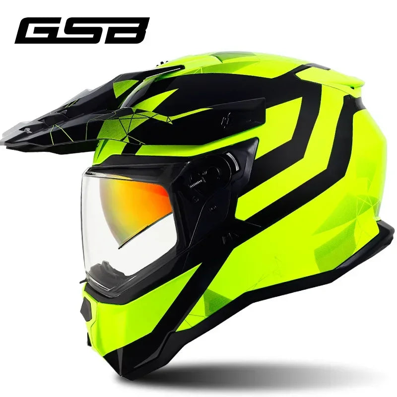 Gsb Motocross Helmet Men Full Face Moto Helm xp-22 Motorcycle Helmet Cross Downhill Off-road Helmet Men Casco Moto ECE Approved