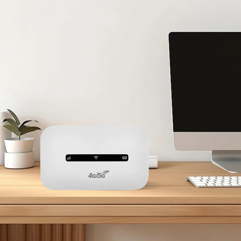 4G LTE Portable WiFi Hotspot 3000mAh 150Mbps Wireless Internet Router with SIM Card Slot Pocket Mobile Hotspot for Car Travel - trendingshoping.com